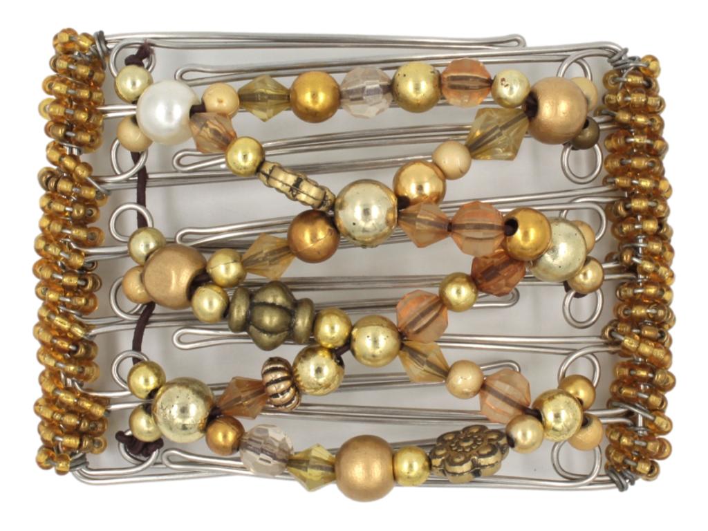 African Butterfly Wire Hair Clip - 7 Tong 482
