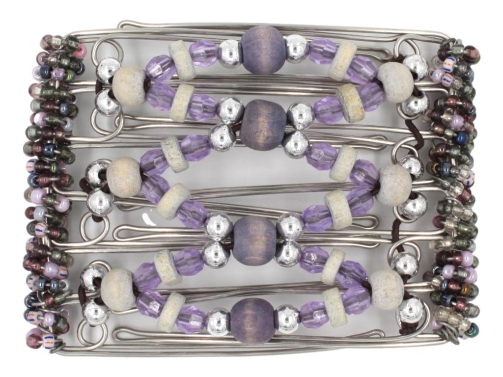 African Butterfly Wire Hair Clip - 7 Tong 484