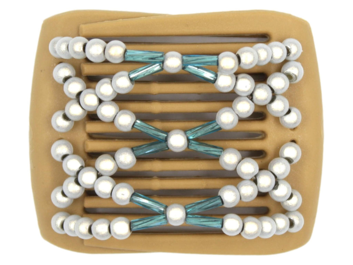 African Butterfly LadyBug Hair Comb - Blonde 67