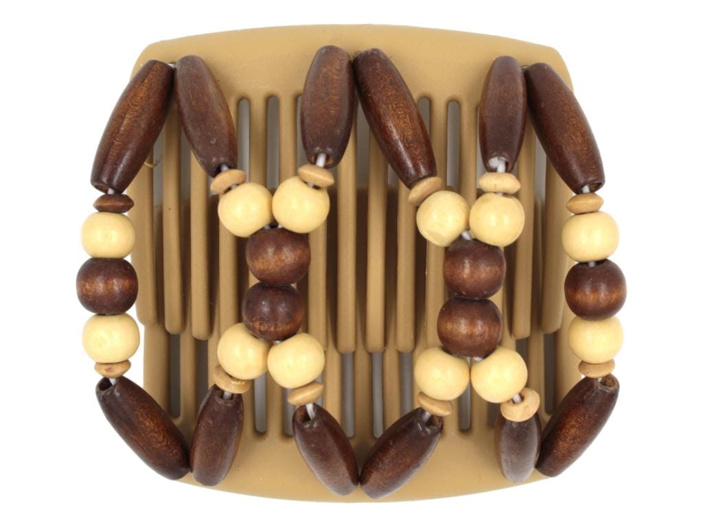 African Butterfly Chameleon Hair Comb - Beada Blonde 45