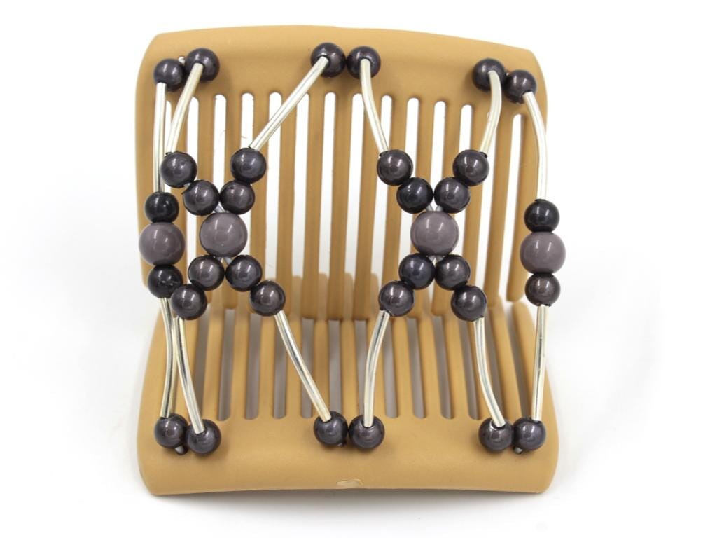 African Butterfly Chameleon Hair Comb - Beada Tube Blonde 21