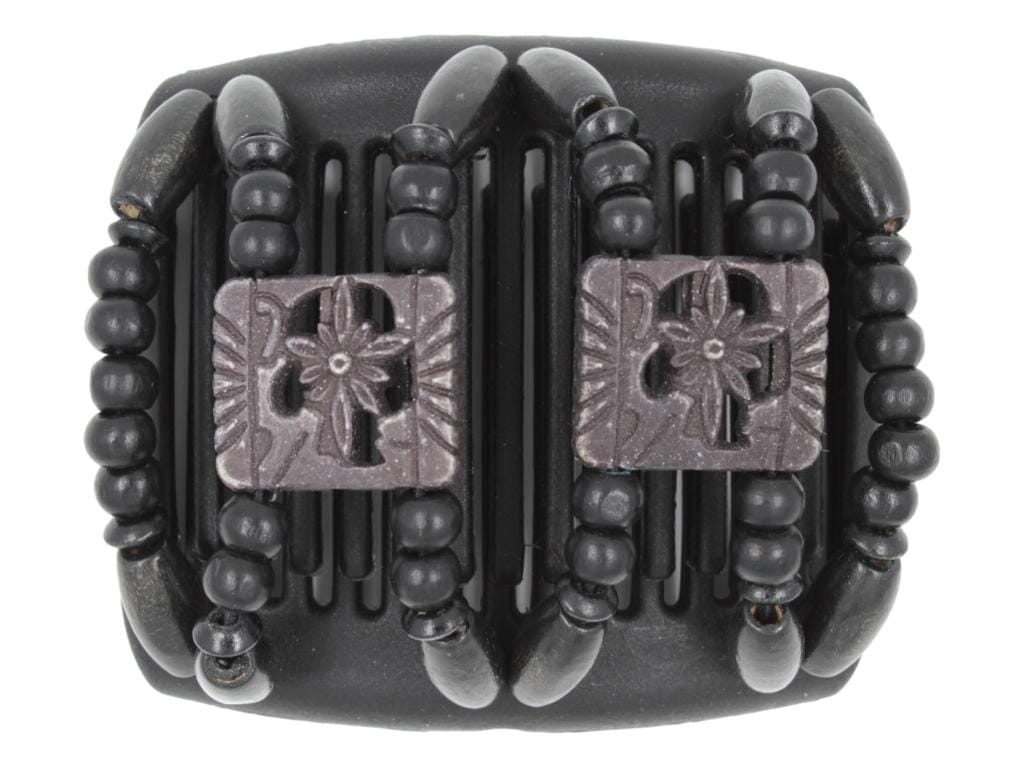 African Butterfly Chameleon Hair Comb - Dupla Black 53