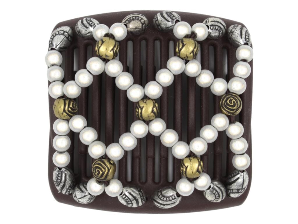 African Butterfly Chameleon Hair Comb - Ndalena Brown 49