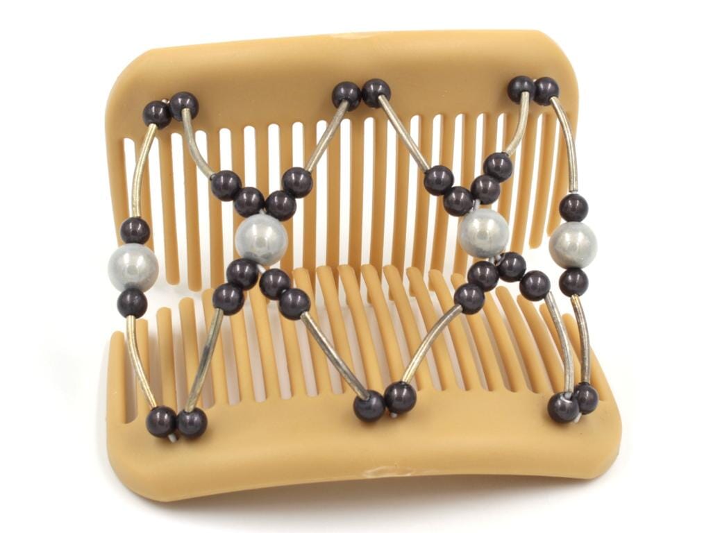 African Butterfly Hair Comb - Beada Tube Blonde 53