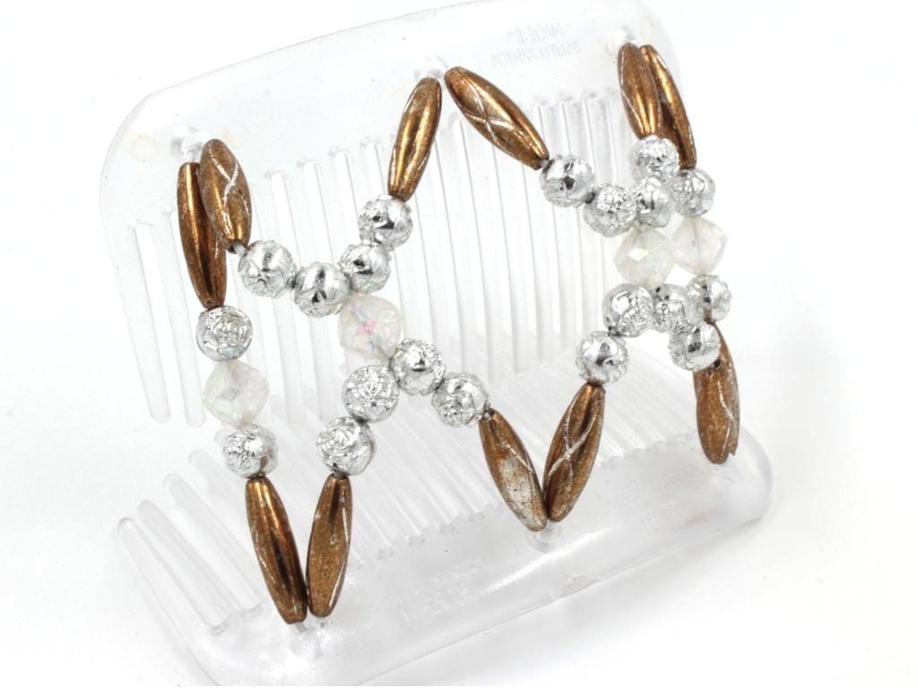African Butterfly Hair Comb - Dalena Clear 136