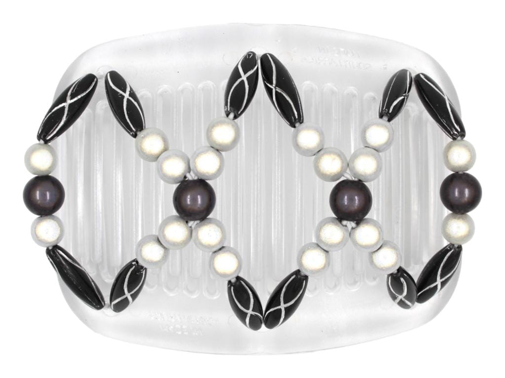 African Butterfly Hair Comb - Dalena Clear 144