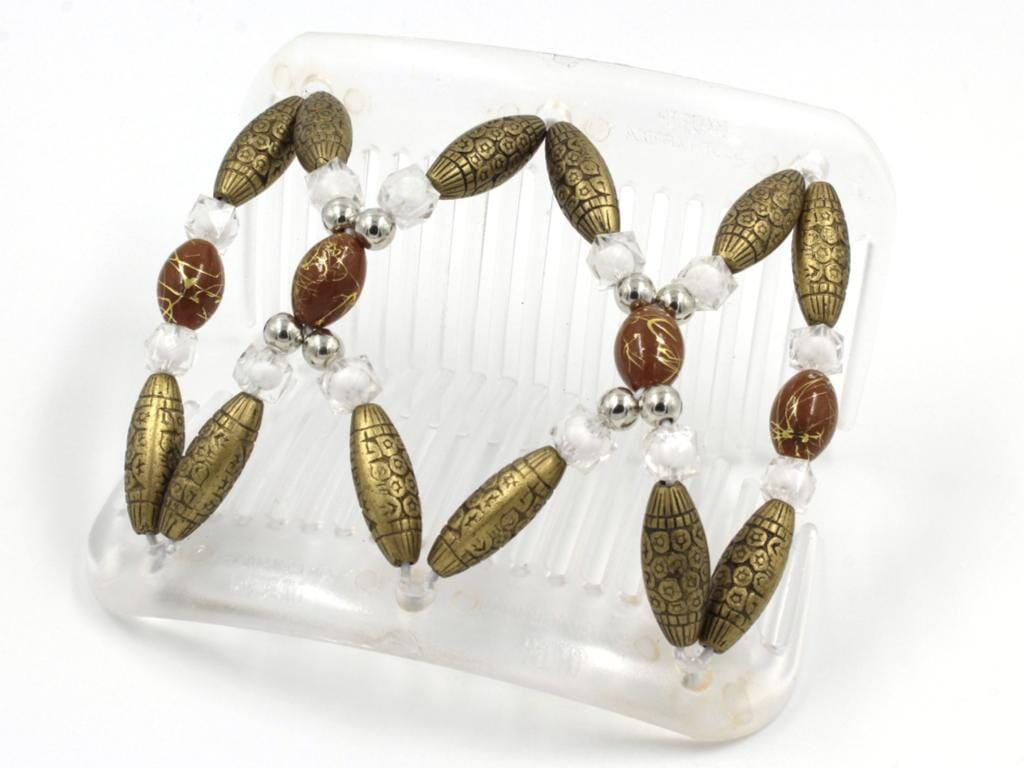 African Butterfly Hair Comb - Dalena Clear 147