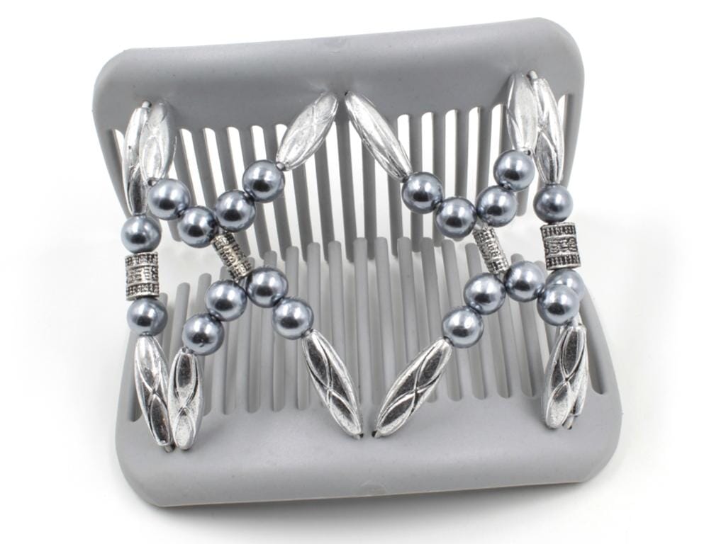 African Butterfly Hair Comb - Dalena Gray 48