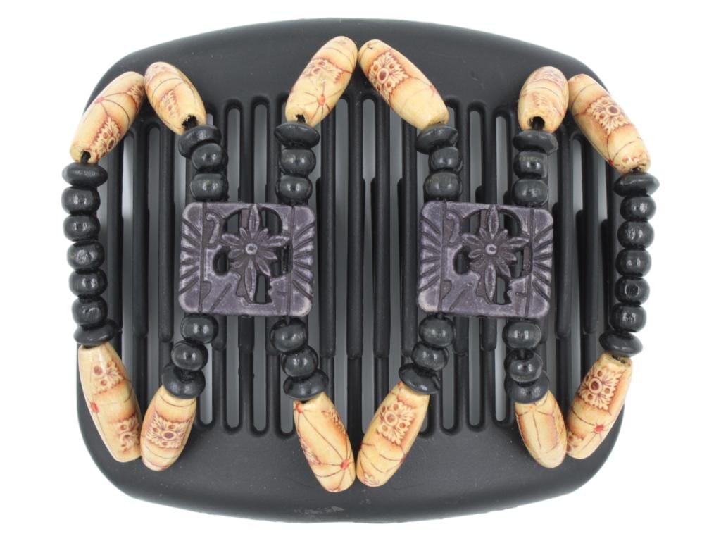 African Butterfly Hair Comb - Dupla Black 138