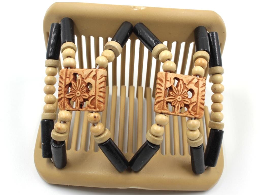 African Butterfly Hair Comb - Dupla Blonde 104