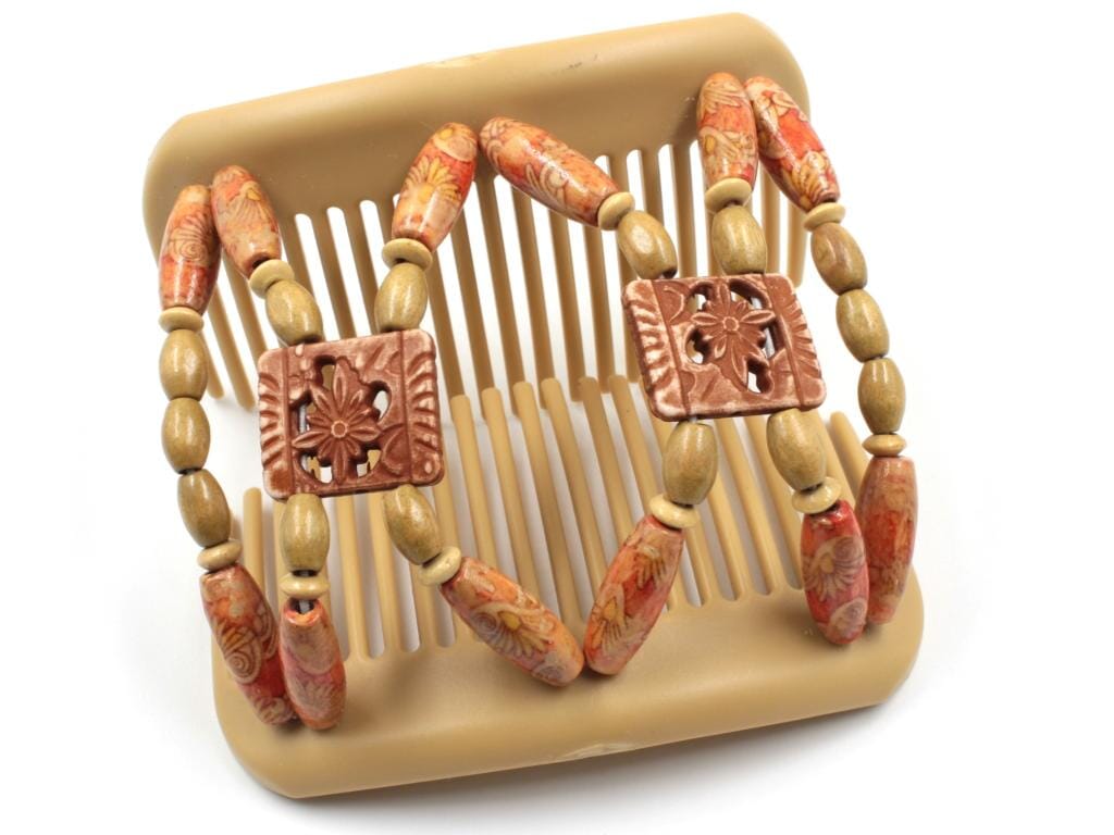 African Butterfly Hair Comb - Dupla Blonde 108