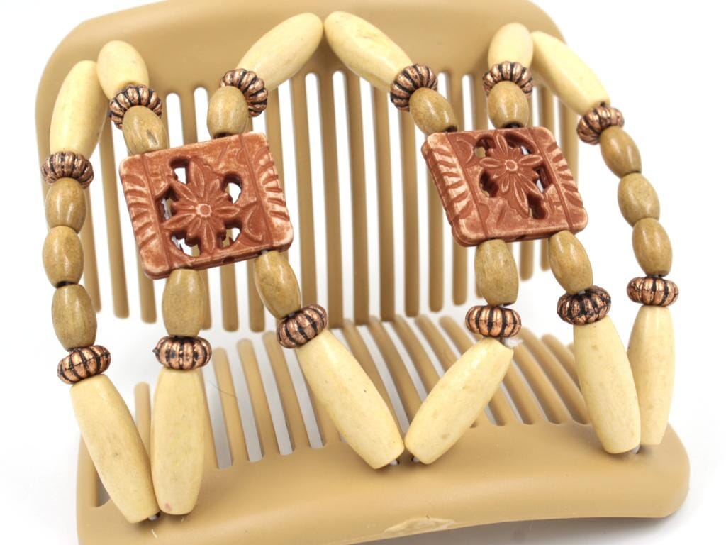 African Butterfly Hair Comb - Dupla Blonde 99