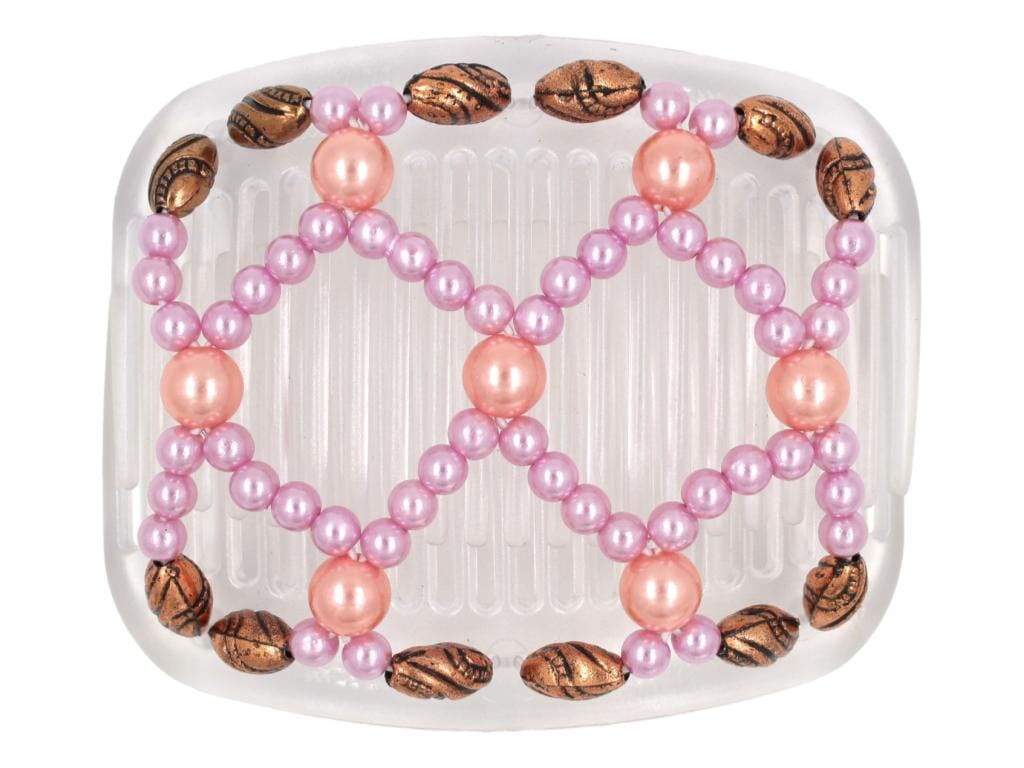 African Butterfly Hair Comb - Ndalena Clear 116