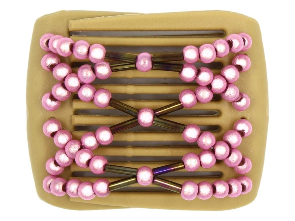 African Butterfly LadyBug Hair Comb - Blonde 61