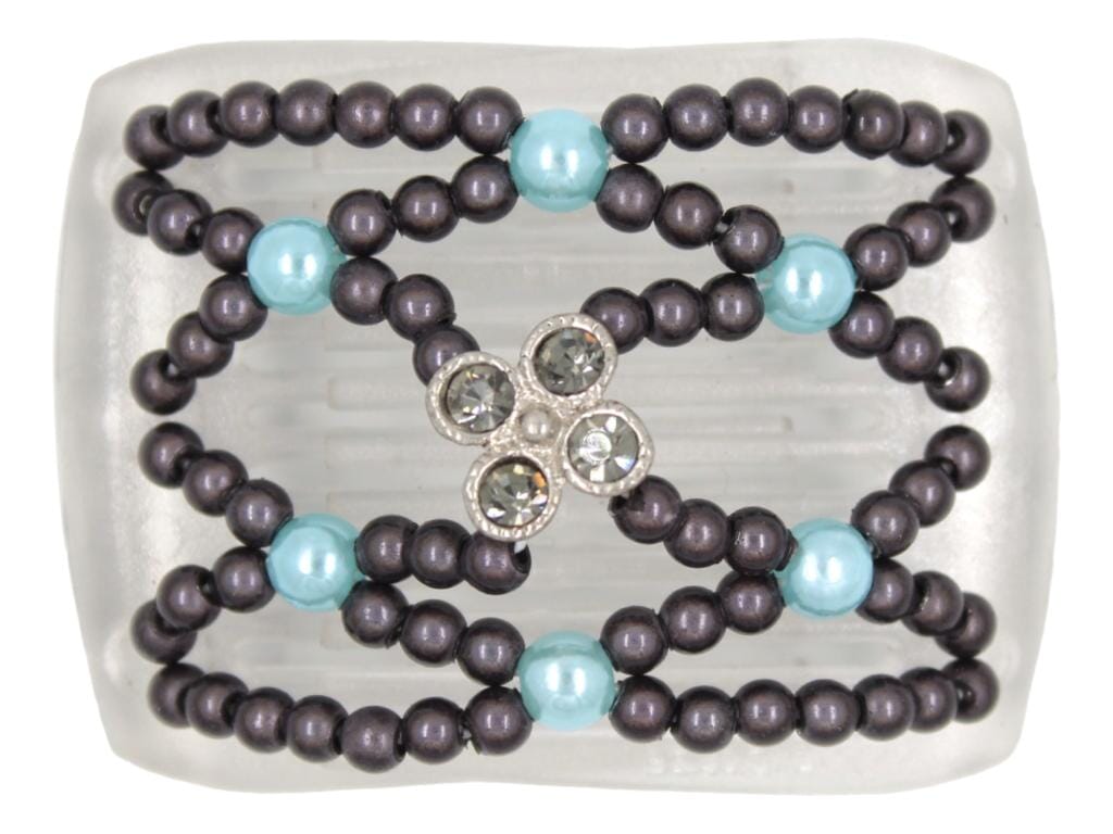 African Butterfly LadyBug Hair Comb - Clear 10