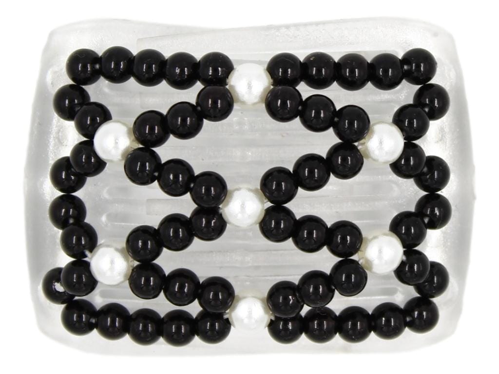 African Butterfly LadyBug Hair Comb - Clear 22