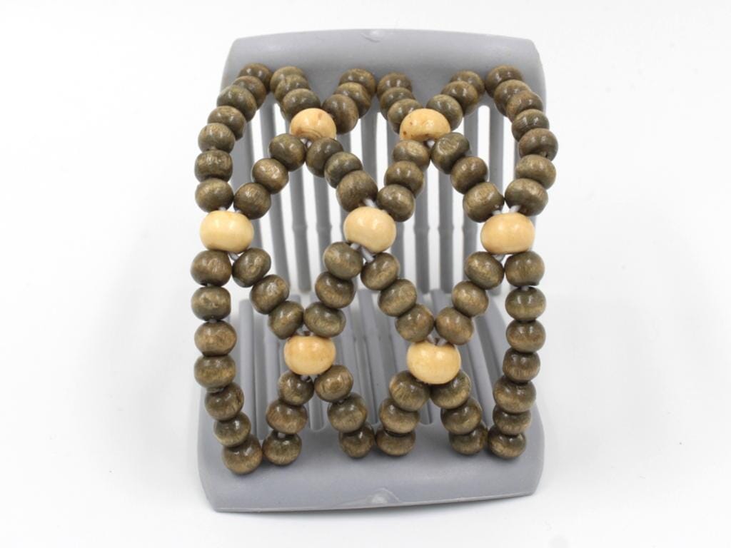 African Butterfly LadyBug Hair Comb - Gray 42