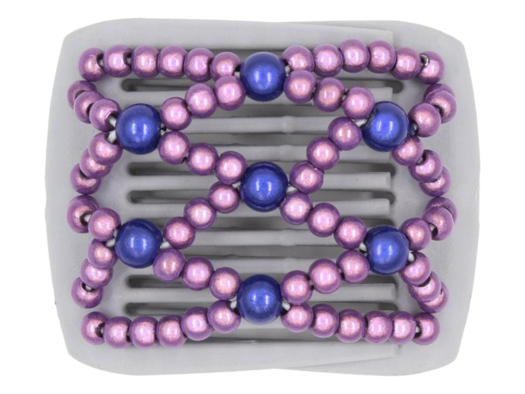 African Butterfly LadyBug Hair Comb - Gray 44