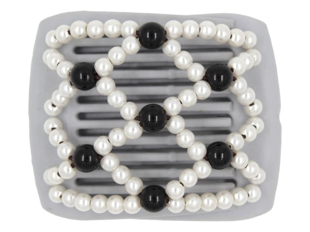 African Butterfly LadyBug Hair Comb - Gray 46