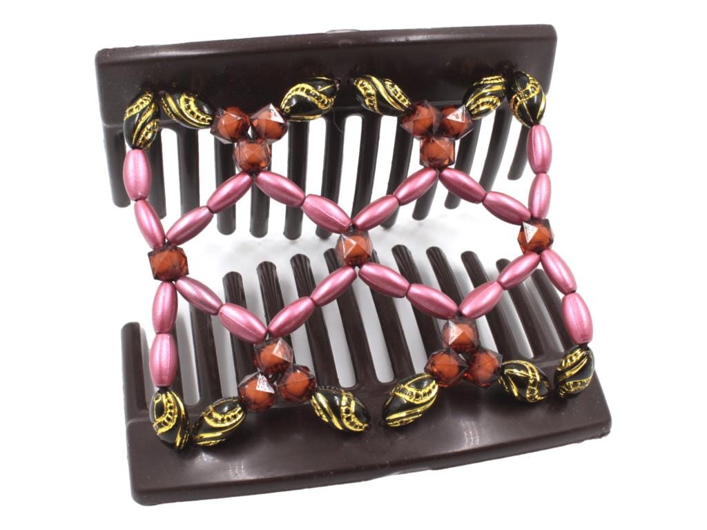 African Butterfly Thick Hair Comb - Ndalena Brown 184