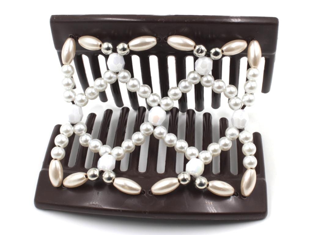 African Butterfly Thick Hair Comb - Ndalena Brown 185
