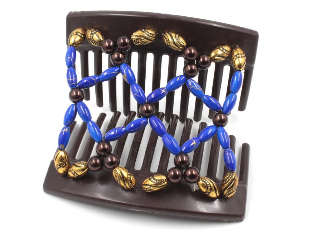 African Butterfly Thick Hair Comb - Ndalena Brown 186