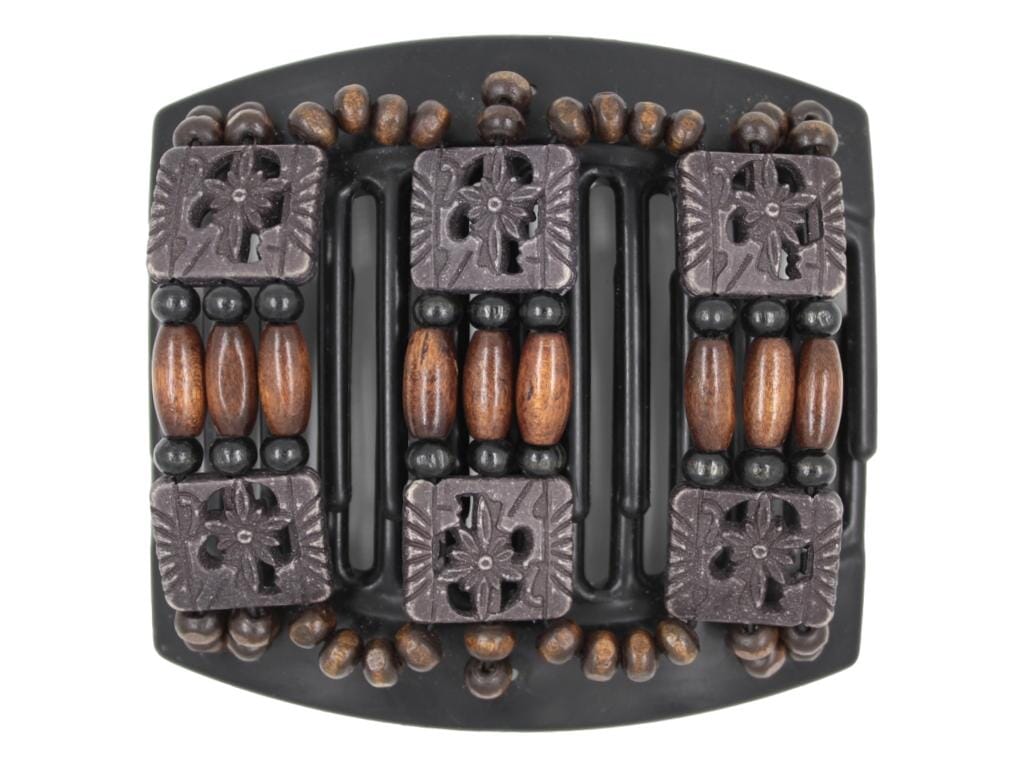 African Butterfly Thick Hair Comb - Tripla Black 47