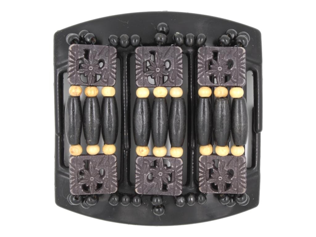 African Butterfly Thick Hair Comb - Tripla Black 52