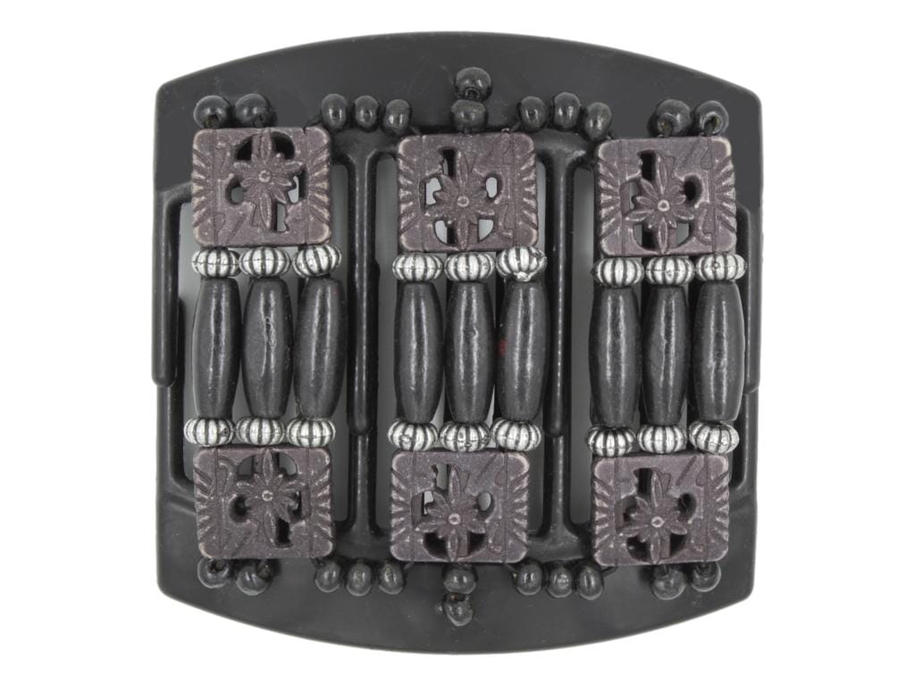 African Butterfly Thick Hair Comb - Tripla Black 53