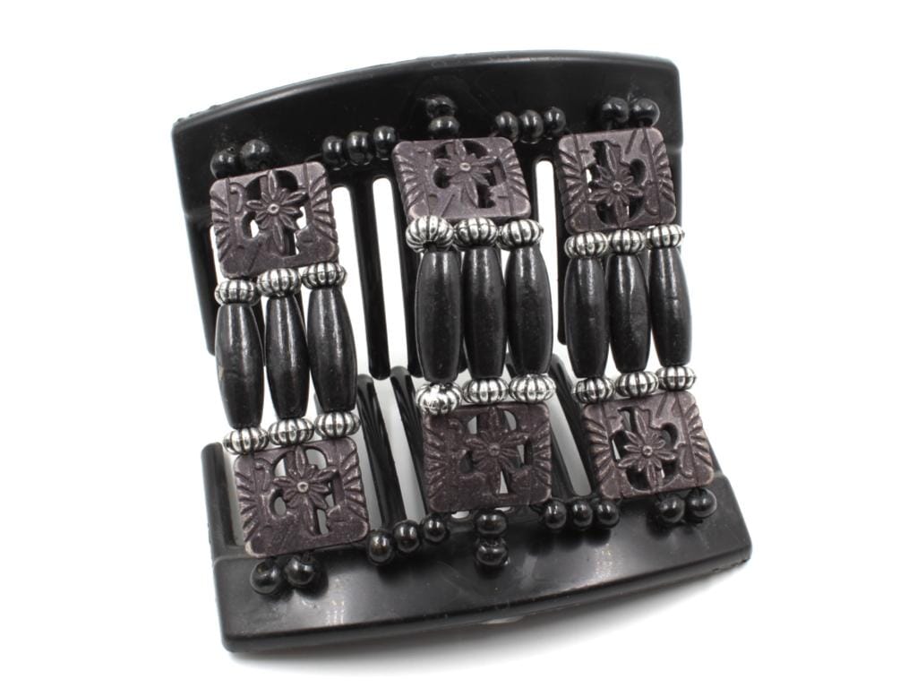 African Butterfly Thick Hair Comb - Tripla Black 53