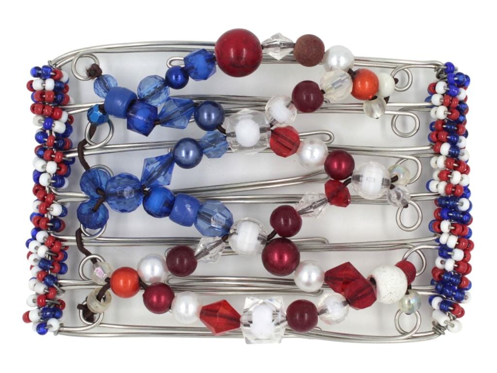 African Butterfly Wire Hair Clip - 7 Tong 556