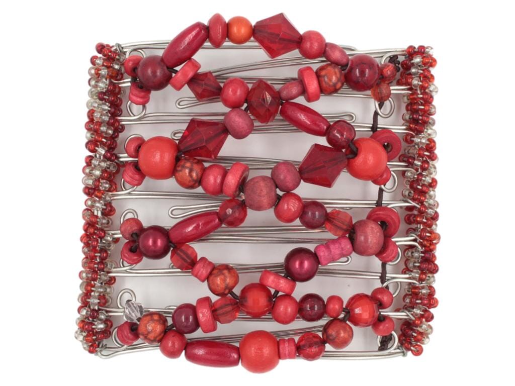 African Butterfly Wire Hair Clip - 9 Tong 606