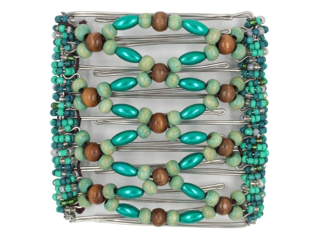 African Butterfly Wire Hair Clip - 9 Tong 812