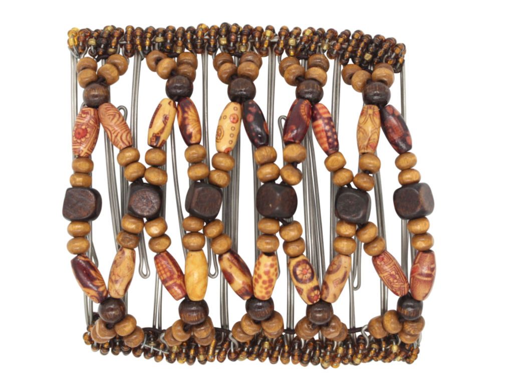 African Butterfly - 11 Tong Wire Hair Clip 212