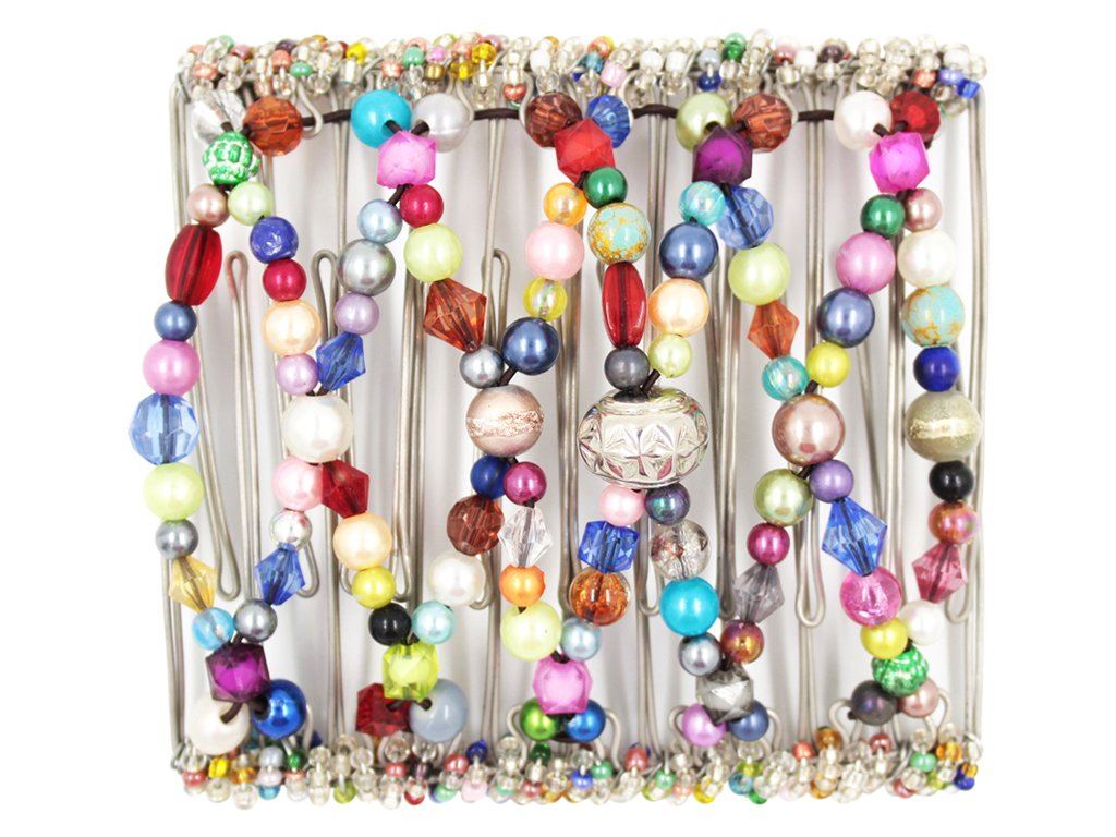 African Butterfly - 11 Tong Wire Hair Clip 287