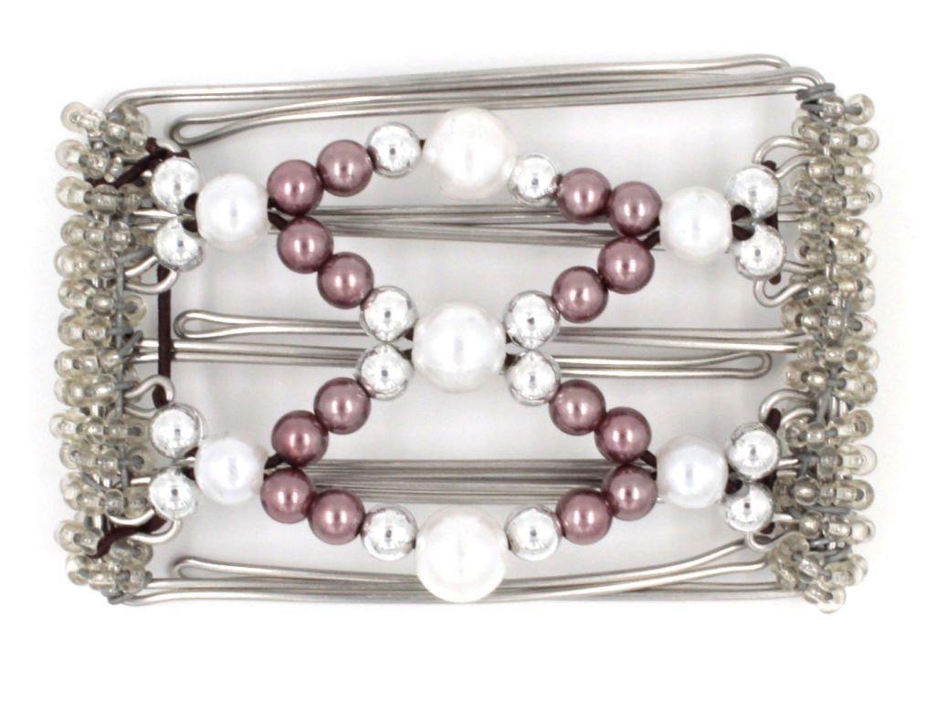 African Butterfly - 5 Tong Wire Hair Clip 128