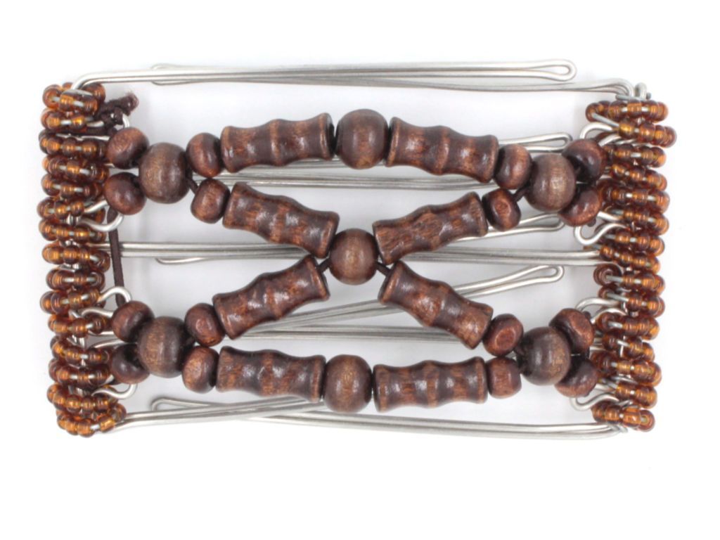 African Butterfly - 5 Tong Wire Hair Clip 130