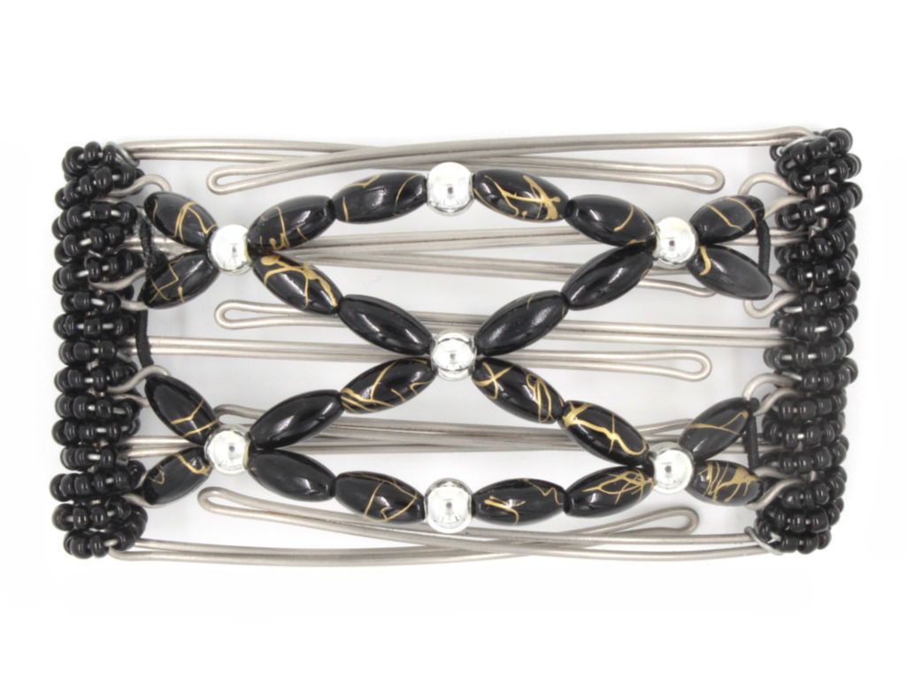 African Butterfly - 5 Tong Wire Hair Clip 144