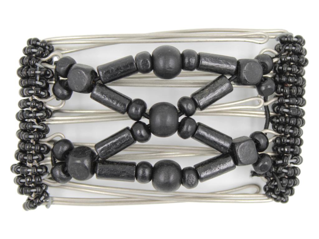 African Butterfly - 5 Tong Wire Hair Clip 157