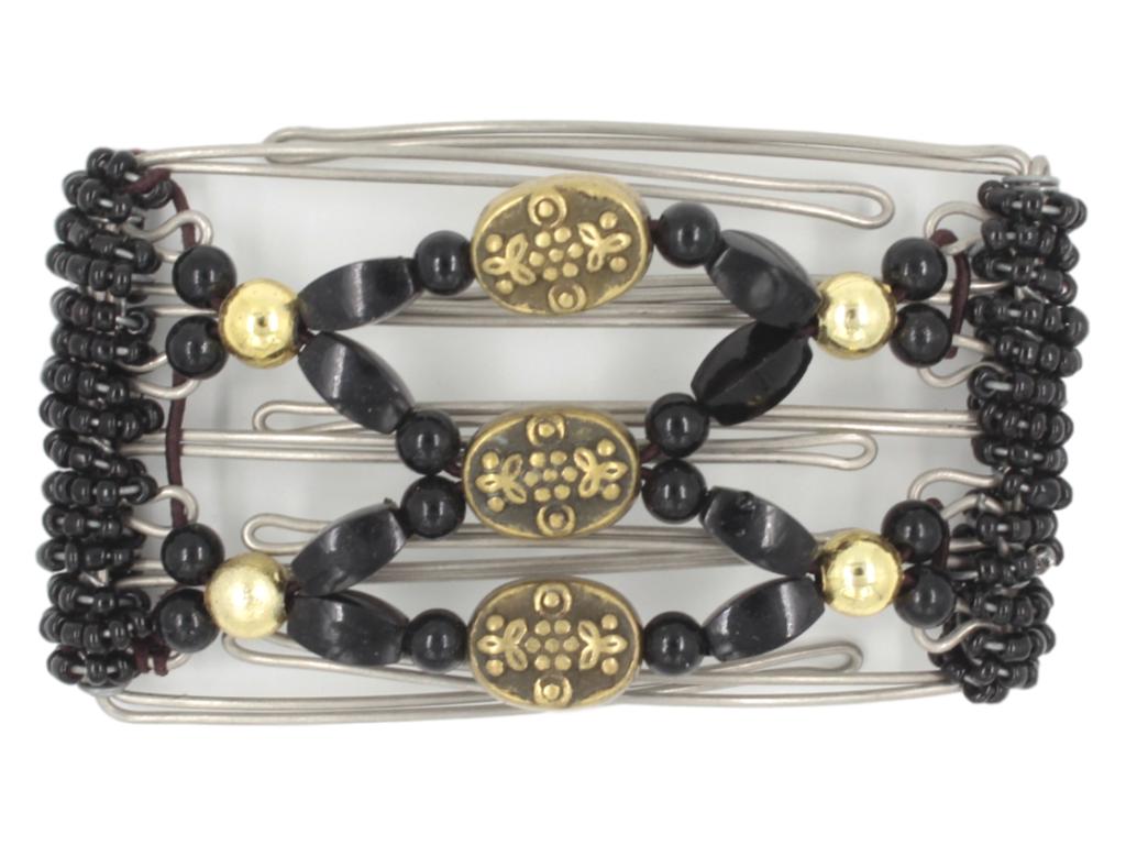 African Butterfly - 5 Tong Wire Hair Clip 172