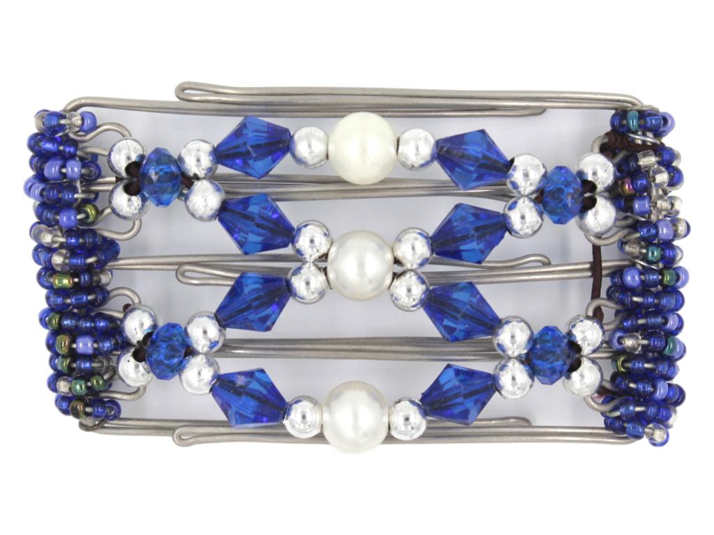 African Butterfly - 5 Tong Wire Hair Clip 179