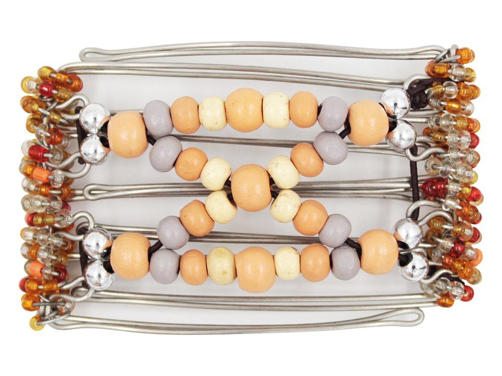 African Butterfly - 5 Tong Wire Hair Clip 185