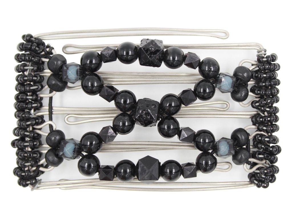 African Butterfly - 5 Tong Wire Hair Clip 192