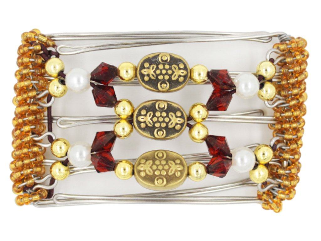 African Butterfly - 5 Tong Wire Hair Clip 193