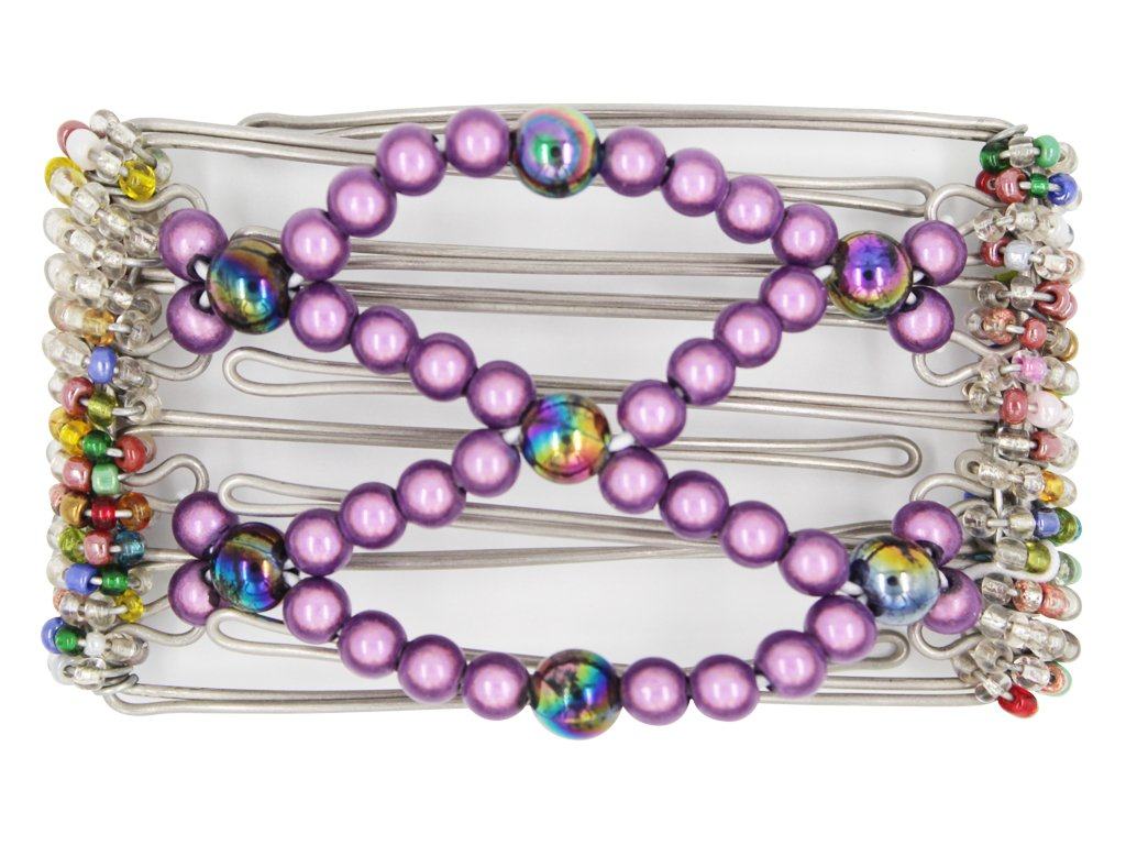 African Butterfly - 5 Tong Wire Hair Clip 203