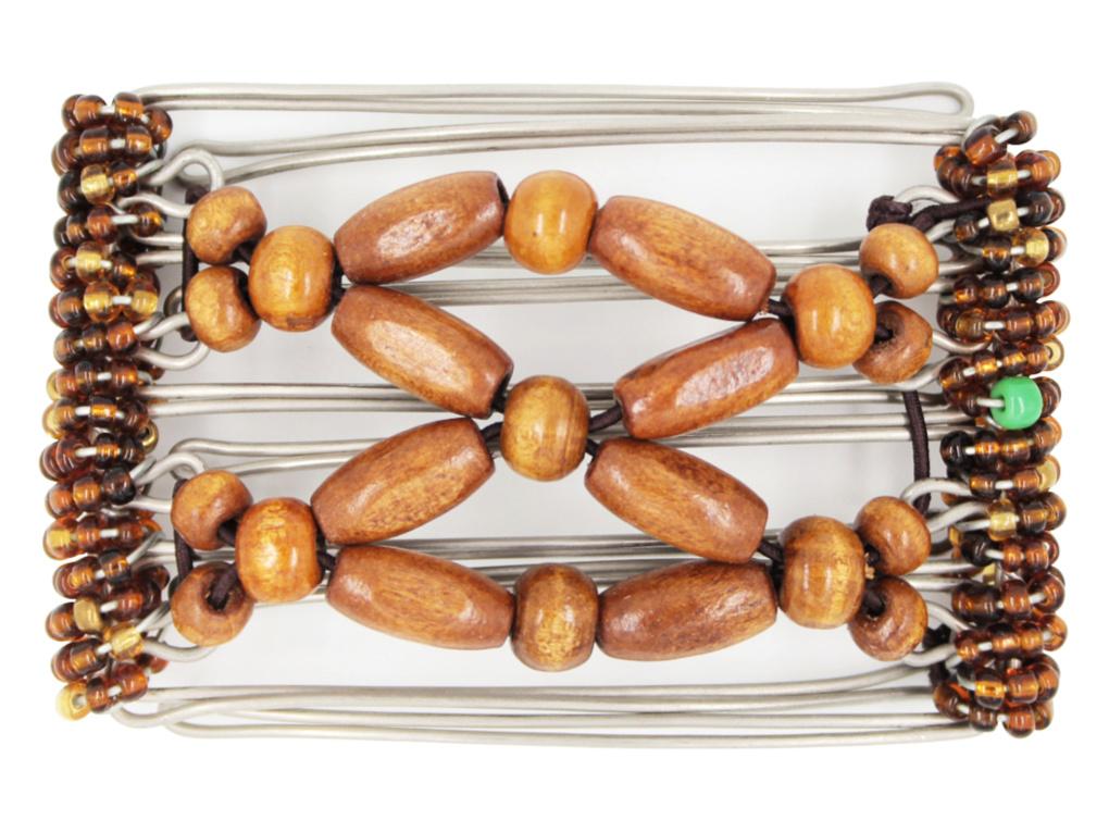 African Butterfly - 5 Tong Wire Hair Clip 208