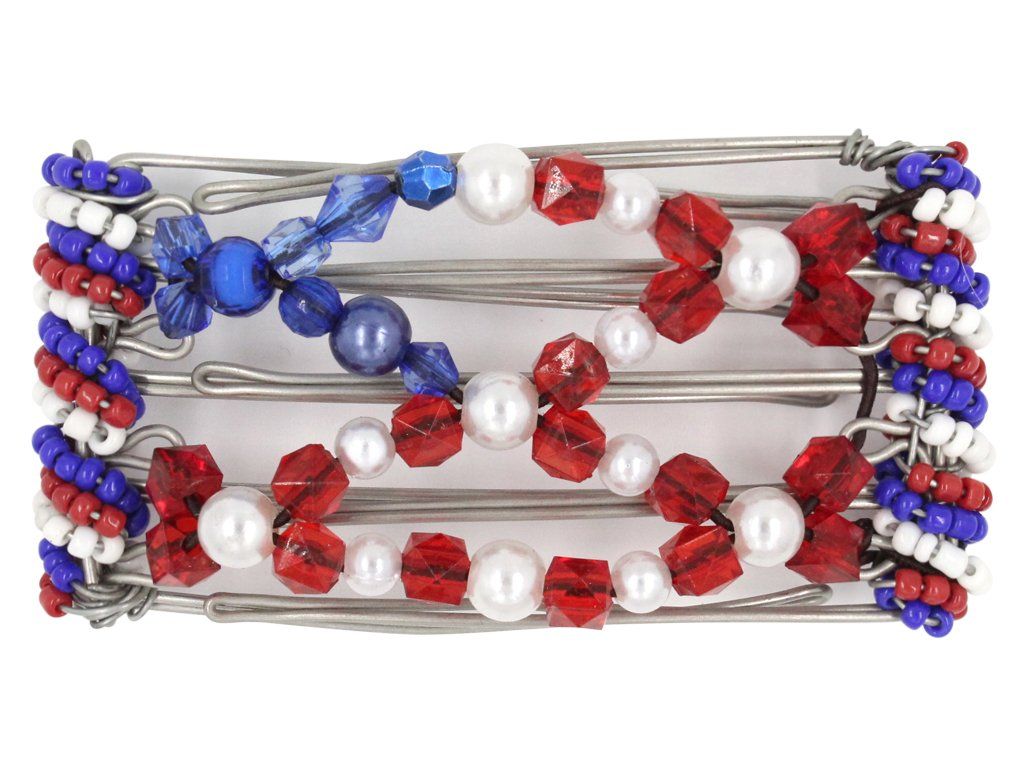 African Butterfly - 5 Tong Wire Hair Clip 233