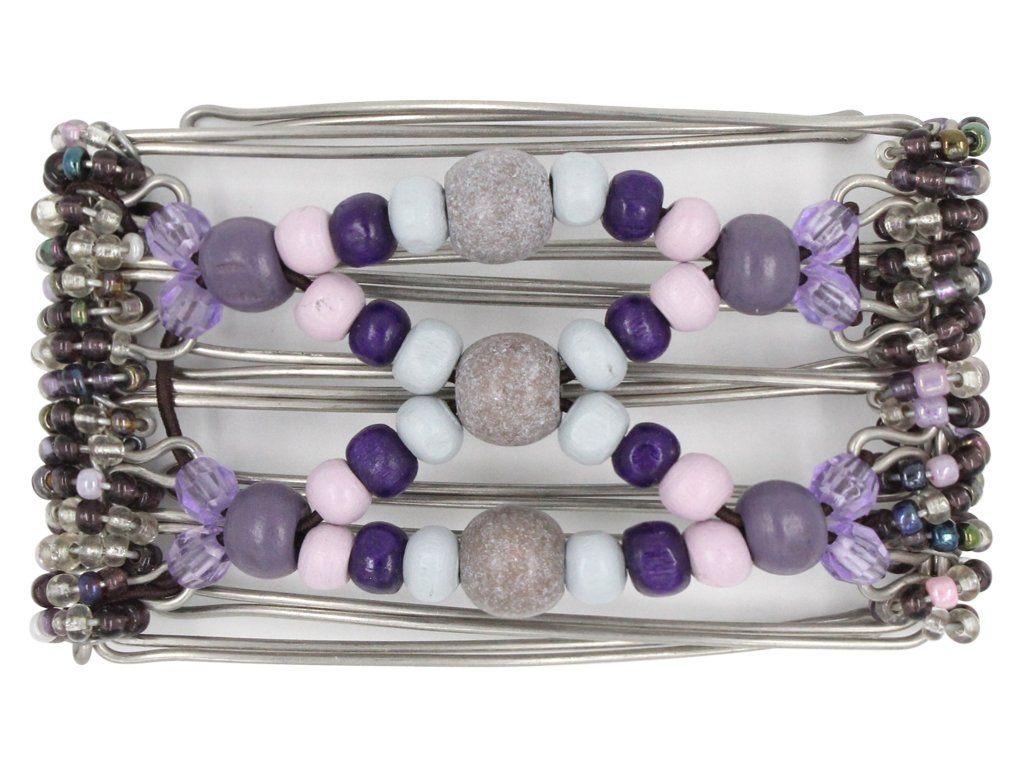 African Butterfly - 5 Tong Wire Hair Clip 236