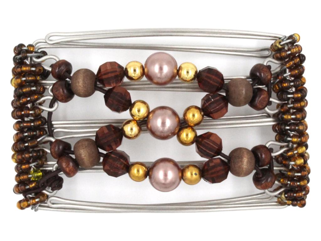 African Butterfly - 5 Tong Wire Hair Clip 241