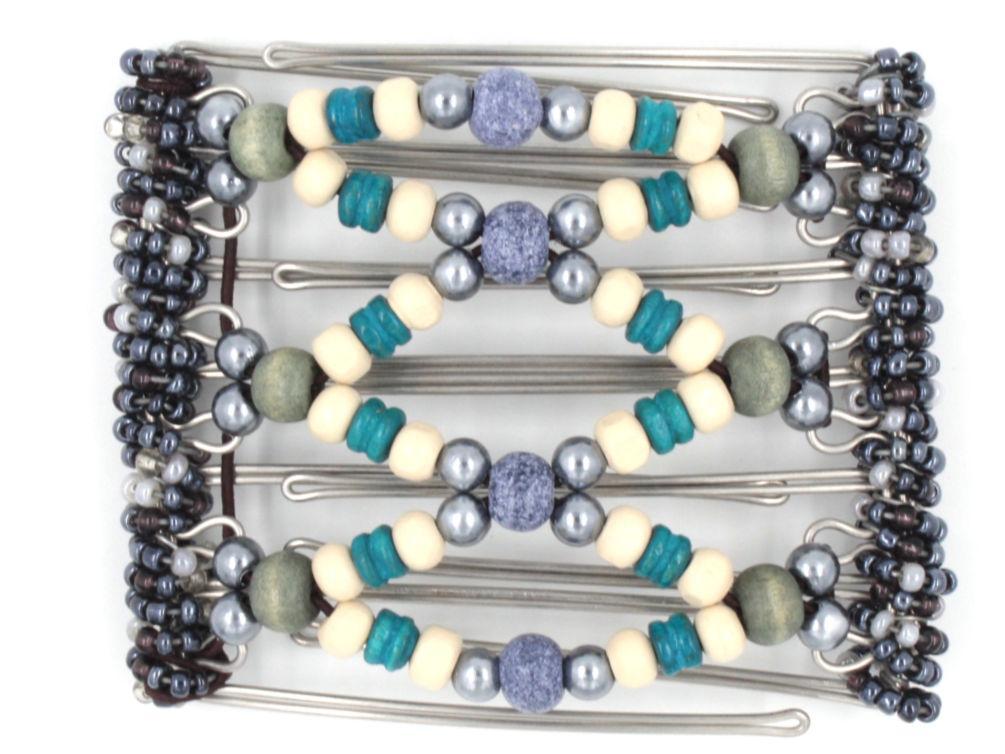African Butterfly - 7 Tong Wire Hair Clip 220